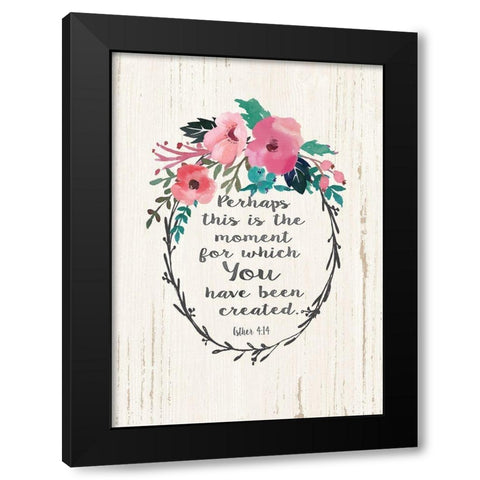 Have You Been Black Modern Wood Framed Art Print with Double Matting by Moulton, Jo