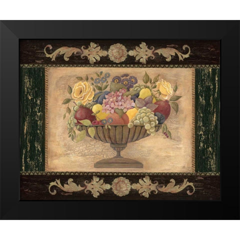 Harvest II Black Modern Wood Framed Art Print by Moulton, Jo