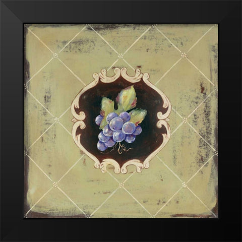 Raisin Black Modern Wood Framed Art Print by Moulton, Jo