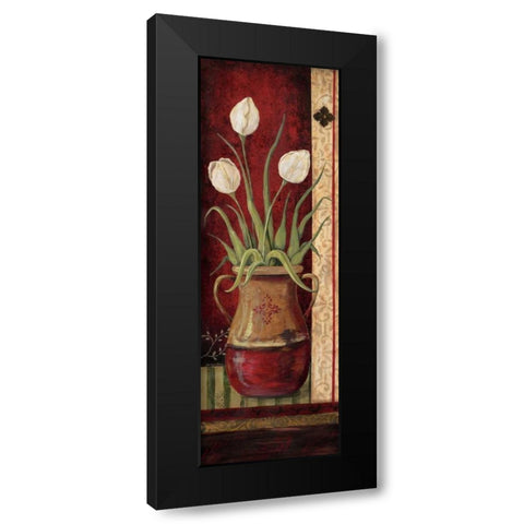 Tuscan Poem II Black Modern Wood Framed Art Print by Moulton, Jo