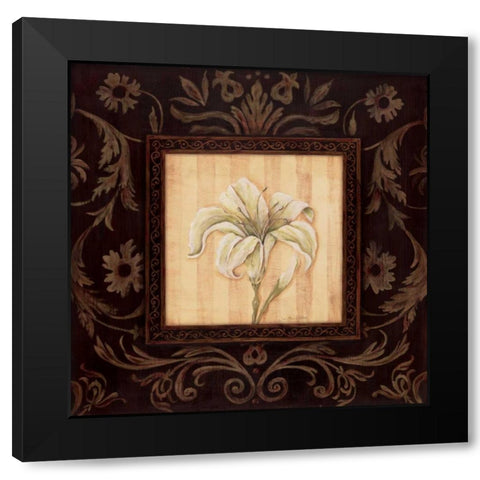 Black Beauty I Black Modern Wood Framed Art Print by Moulton, Jo