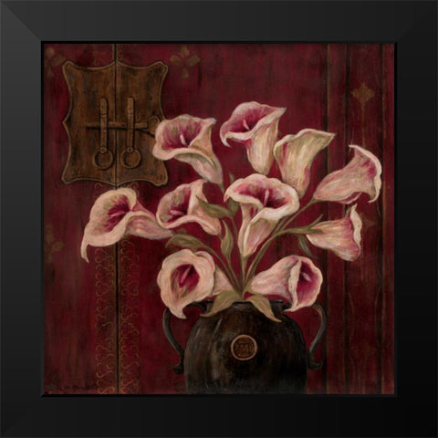 Facing Future I Black Modern Wood Framed Art Print by Moulton, Jo