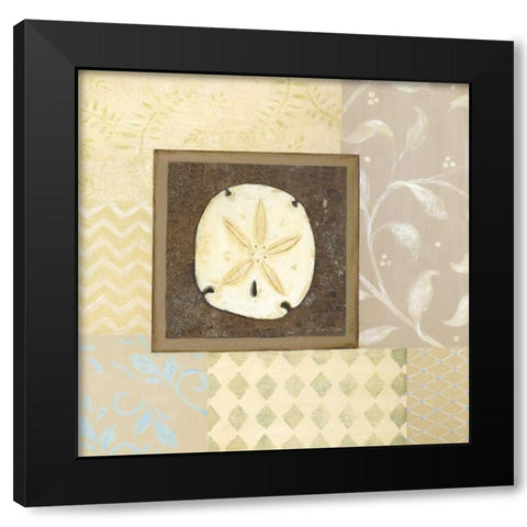 Gifts of the Sea III Black Modern Wood Framed Art Print with Double Matting by Moulton, Jo