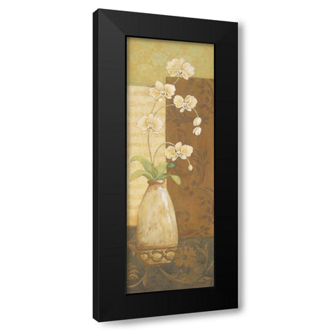 White Chocolate I Black Modern Wood Framed Art Print with Double Matting by Moulton, Jo