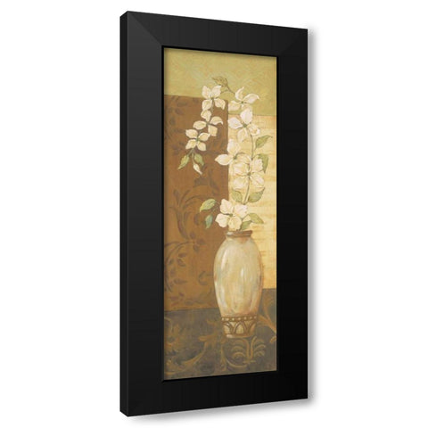 White Chocolate II Black Modern Wood Framed Art Print with Double Matting by Moulton, Jo