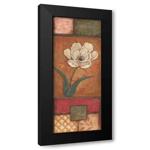 Belle Fleur I Black Modern Wood Framed Art Print by Moulton, Jo