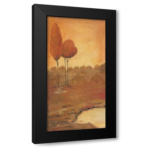 Natures Hue I Black Modern Wood Framed Art Print by Moulton, Jo
