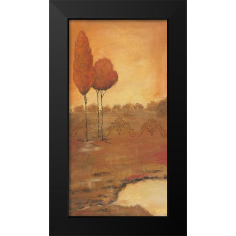 Natures Hue I Black Modern Wood Framed Art Print by Moulton, Jo