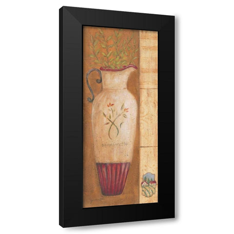 Vinaigrette Black Modern Wood Framed Art Print with Double Matting by Moulton, Jo