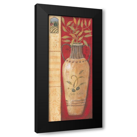 Nuile d Olive Black Modern Wood Framed Art Print by Moulton, Jo