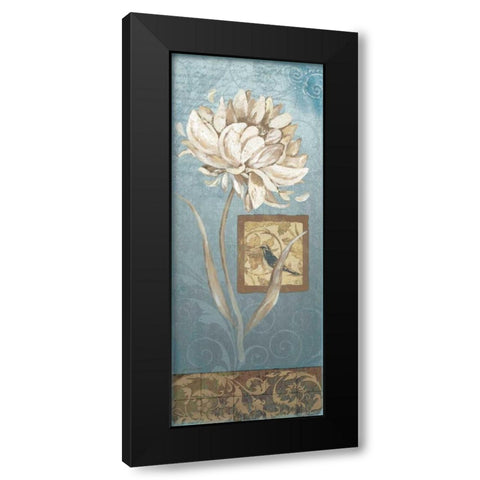 Seasons Song I Black Modern Wood Framed Art Print by Moulton, Jo