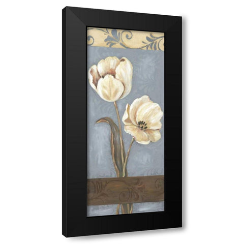 Gardens Edge I Black Modern Wood Framed Art Print by Moulton, Jo