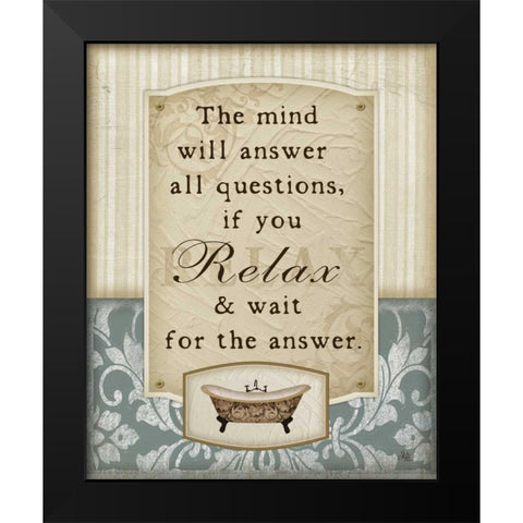 Starfish Black Modern Wood Framed Art Print by Pugh, Jennifer