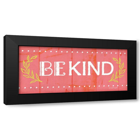 Be King Black Modern Wood Framed Art Print by Pugh, Jennifer