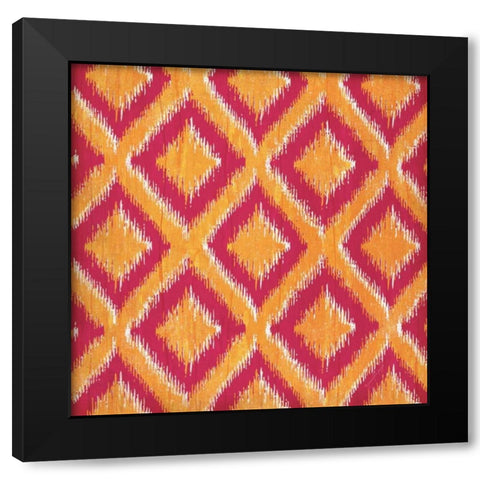 Summer iKat IV Black Modern Wood Framed Art Print by Pugh, Jennifer