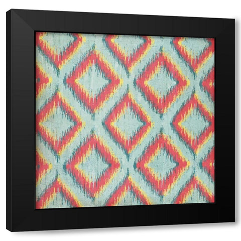 Spring iKat IV Black Modern Wood Framed Art Print by Pugh, Jennifer