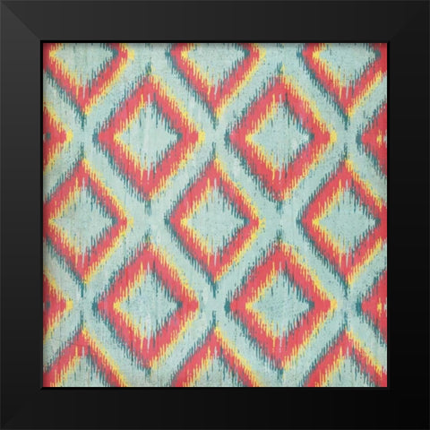 Spring iKat IV Black Modern Wood Framed Art Print by Pugh, Jennifer