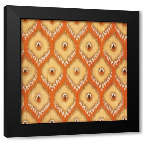 Fall iKat I Black Modern Wood Framed Art Print with Double Matting by Pugh, Jennifer