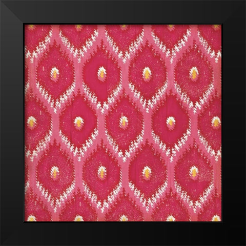 Summer iKat III Black Modern Wood Framed Art Print by Pugh, Jennifer