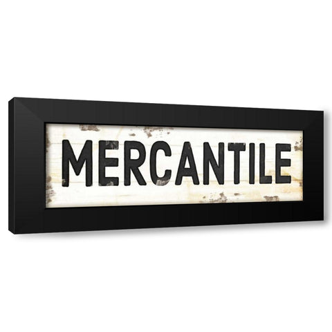Mercantile II Black Modern Wood Framed Art Print by Pugh, Jennifer
