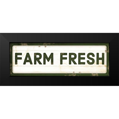 Farm Fresh Black Modern Wood Framed Art Print by Pugh, Jennifer