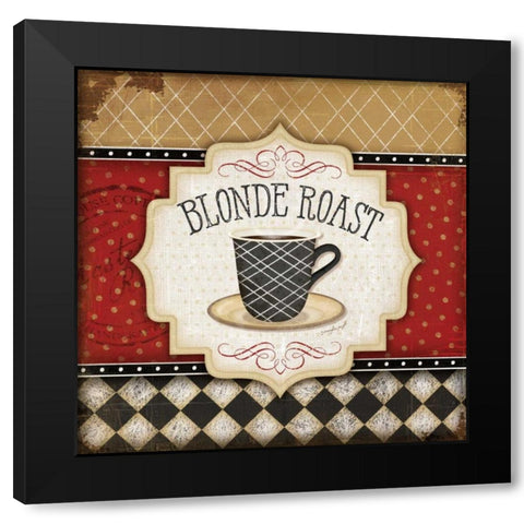 Blonde Roast Black Modern Wood Framed Art Print with Double Matting by Pugh, Jennifer