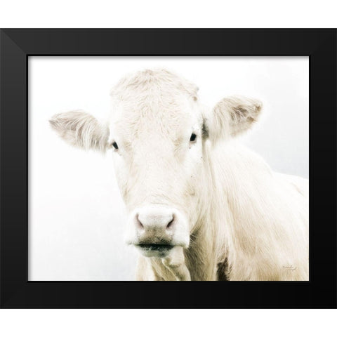 Cow II Black Modern Wood Framed Art Print by Pugh, Jennifer
