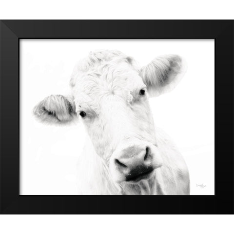 Cow IV Black Modern Wood Framed Art Print by Pugh, Jennifer