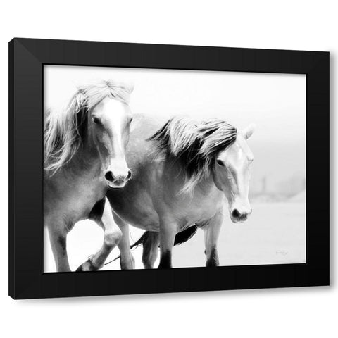 Horse II Black Modern Wood Framed Art Print with Double Matting by Pugh, Jennifer
