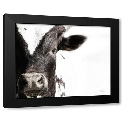Cow VII Black Modern Wood Framed Art Print by Pugh, Jennifer
