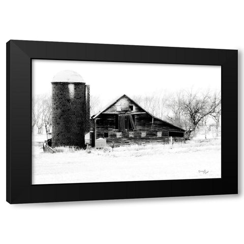 Barn II Black Modern Wood Framed Art Print with Double Matting by Pugh, Jennifer