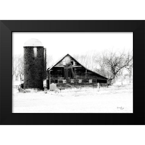 Barn II Black Modern Wood Framed Art Print by Pugh, Jennifer