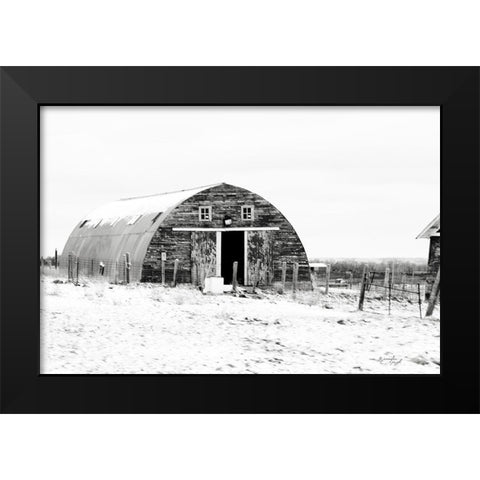 Barn III Black Modern Wood Framed Art Print by Pugh, Jennifer