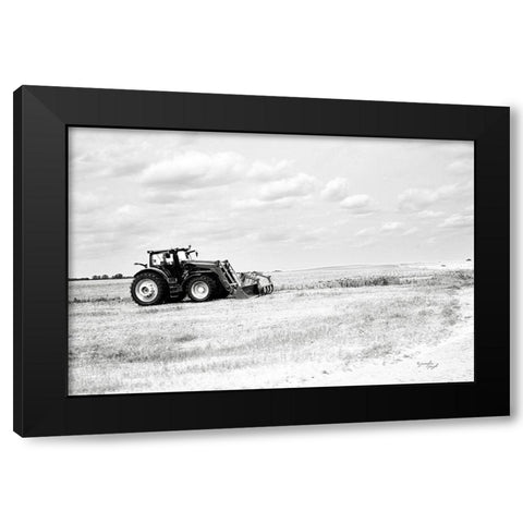 Tractor IV Black Modern Wood Framed Art Print by Pugh, Jennifer