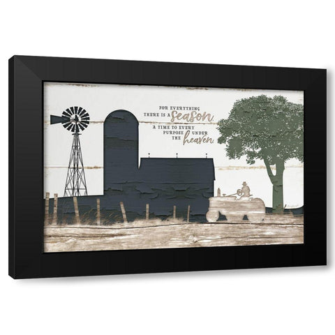 Homestead II Black Modern Wood Framed Art Print with Double Matting by Pugh, Jennifer