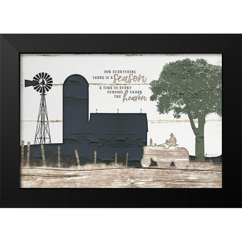 Homestead II Black Modern Wood Framed Art Print by Pugh, Jennifer