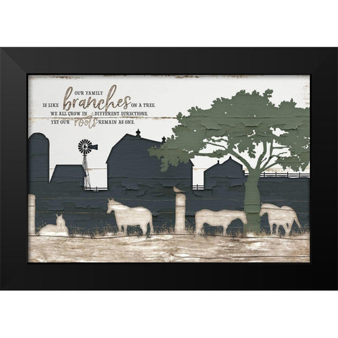 Homestead IV Black Modern Wood Framed Art Print by Pugh, Jennifer