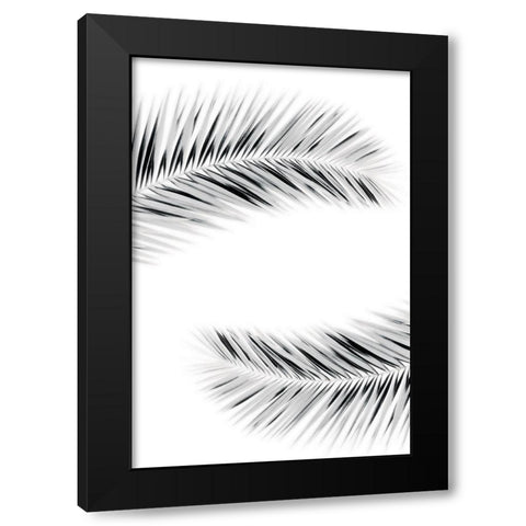 Palm V Black Modern Wood Framed Art Print by Pugh, Jennifer