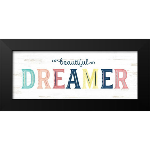 Dreamer Black Modern Wood Framed Art Print by Pugh, Jennifer