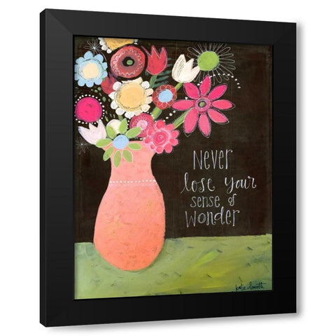 Wonder Black Modern Wood Framed Art Print with Double Matting by Doucette, Katie
