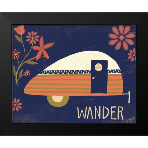Wander Black Modern Wood Framed Art Print by Doucette, Katie
