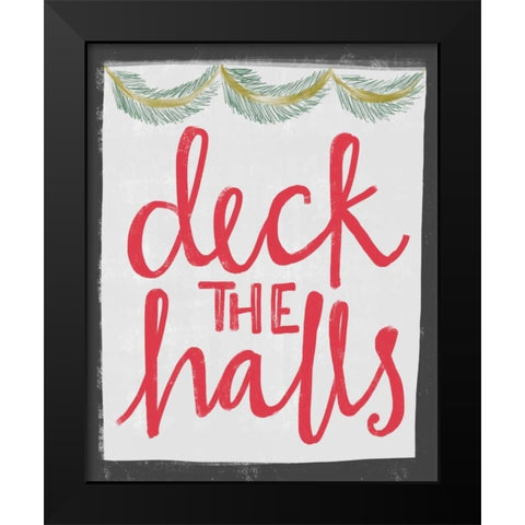 Deck Black Modern Wood Framed Art Print by Doucette, Katie
