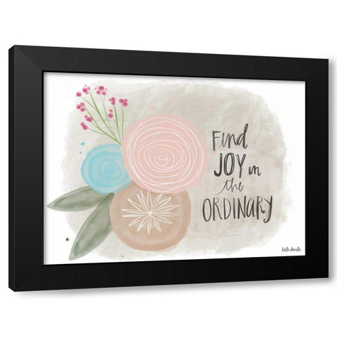 Ordinary Black Modern Wood Framed Art Print by Doucette, Katie