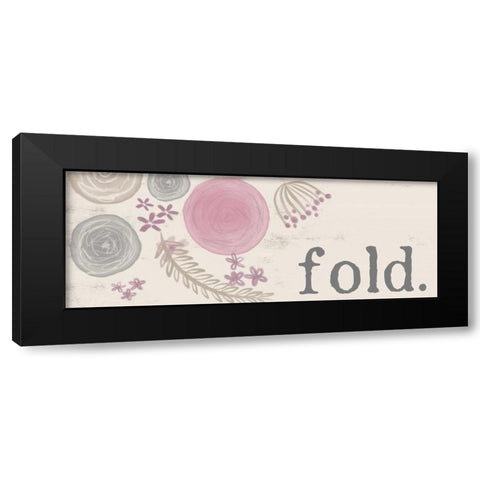 Fold Black Modern Wood Framed Art Print with Double Matting by Doucette, Katie