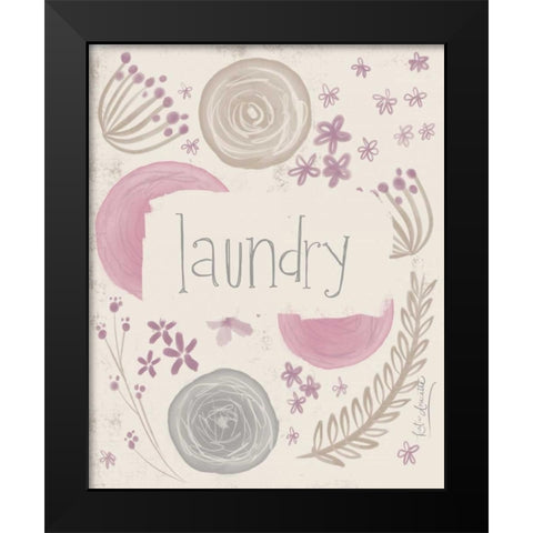 Laundry II Black Modern Wood Framed Art Print by Doucette, Katie