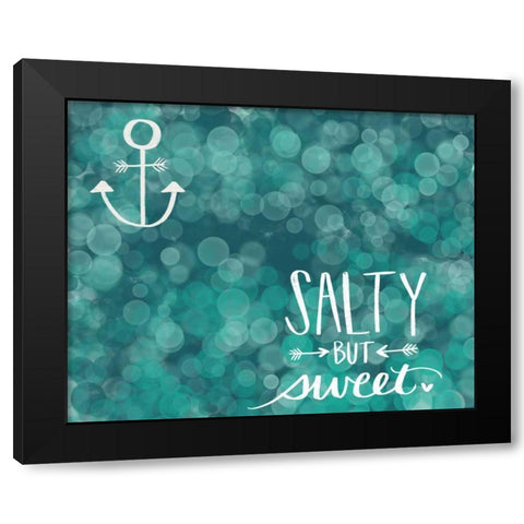 Salty and Sweet Black Modern Wood Framed Art Print by Doucette, Katie