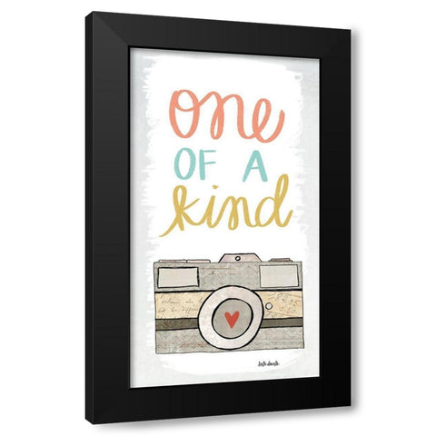 One of a Kind Black Modern Wood Framed Art Print by Doucette, Katie