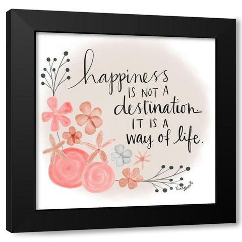 Destination Black Modern Wood Framed Art Print by Doucette, Katie