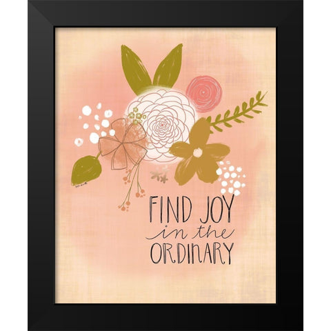 Find Joy Black Modern Wood Framed Art Print by Doucette, Katie