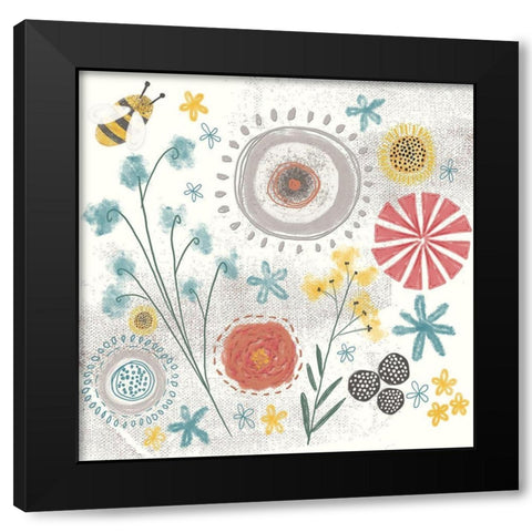 Farmhouse Black Modern Wood Framed Art Print by Doucette, Katie